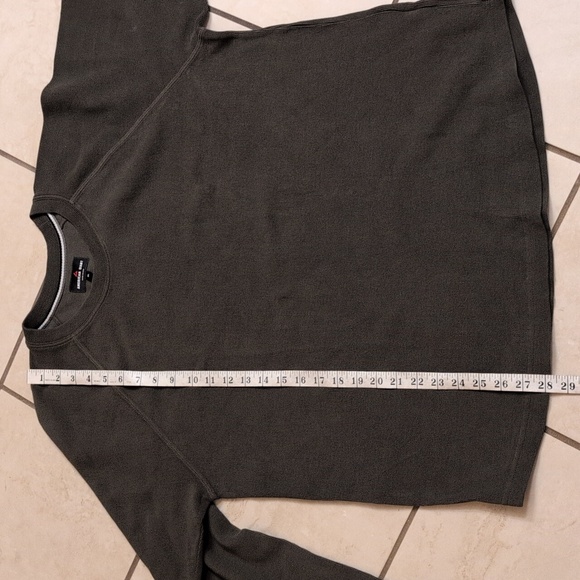 NEW American Giant French Rib Crew Long Sleeve Sweater Olive Green Size XL - Picture 7 of 12